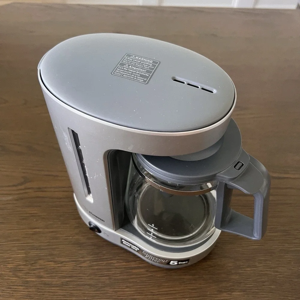 Zojirushi Zutto 5 Cup Coffee Maker Ec-Dac50sz Drip Brewer Silver Pfas Free NEW